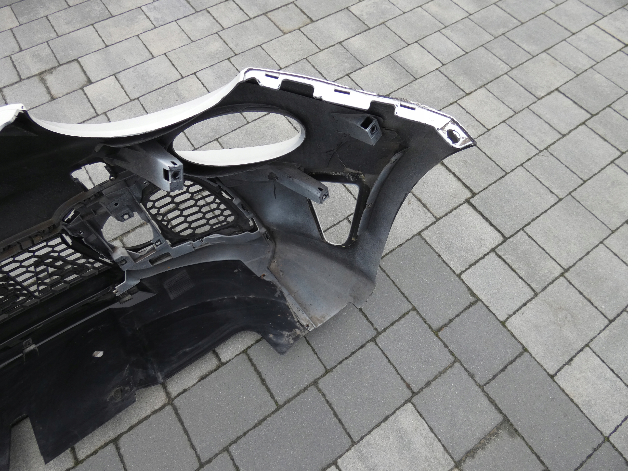 FIAT 500 abarth рестайлинг бампер передний