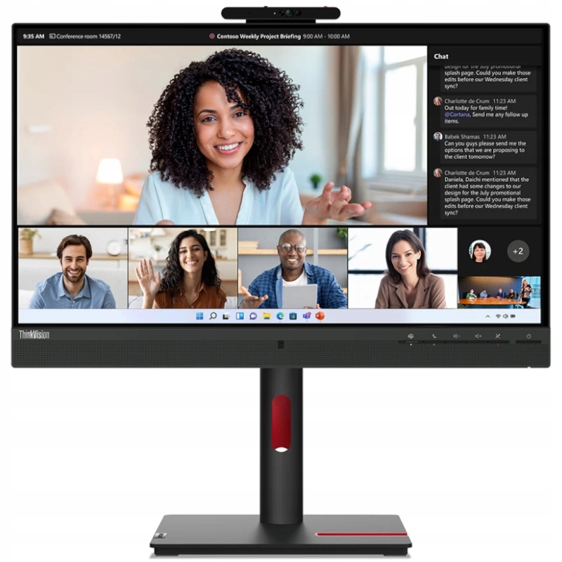 Monitor 23,8" Lenovo ThinkVision T24mv-30 1920 x 1080 (Full Hd) 75 Hz