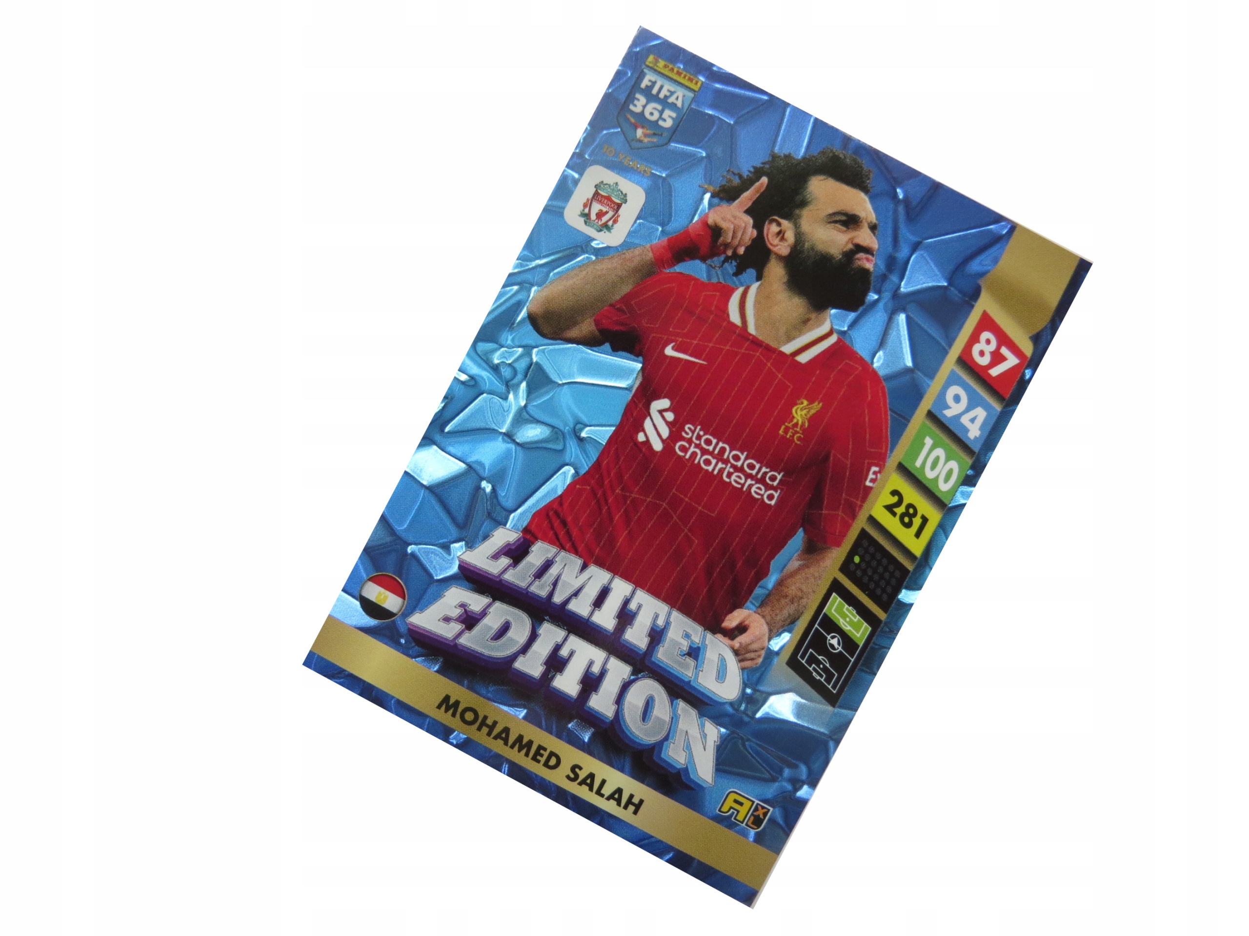 Panini Fifa 365 2025 Mała Karta Limited Mohamed Salah Liverpool