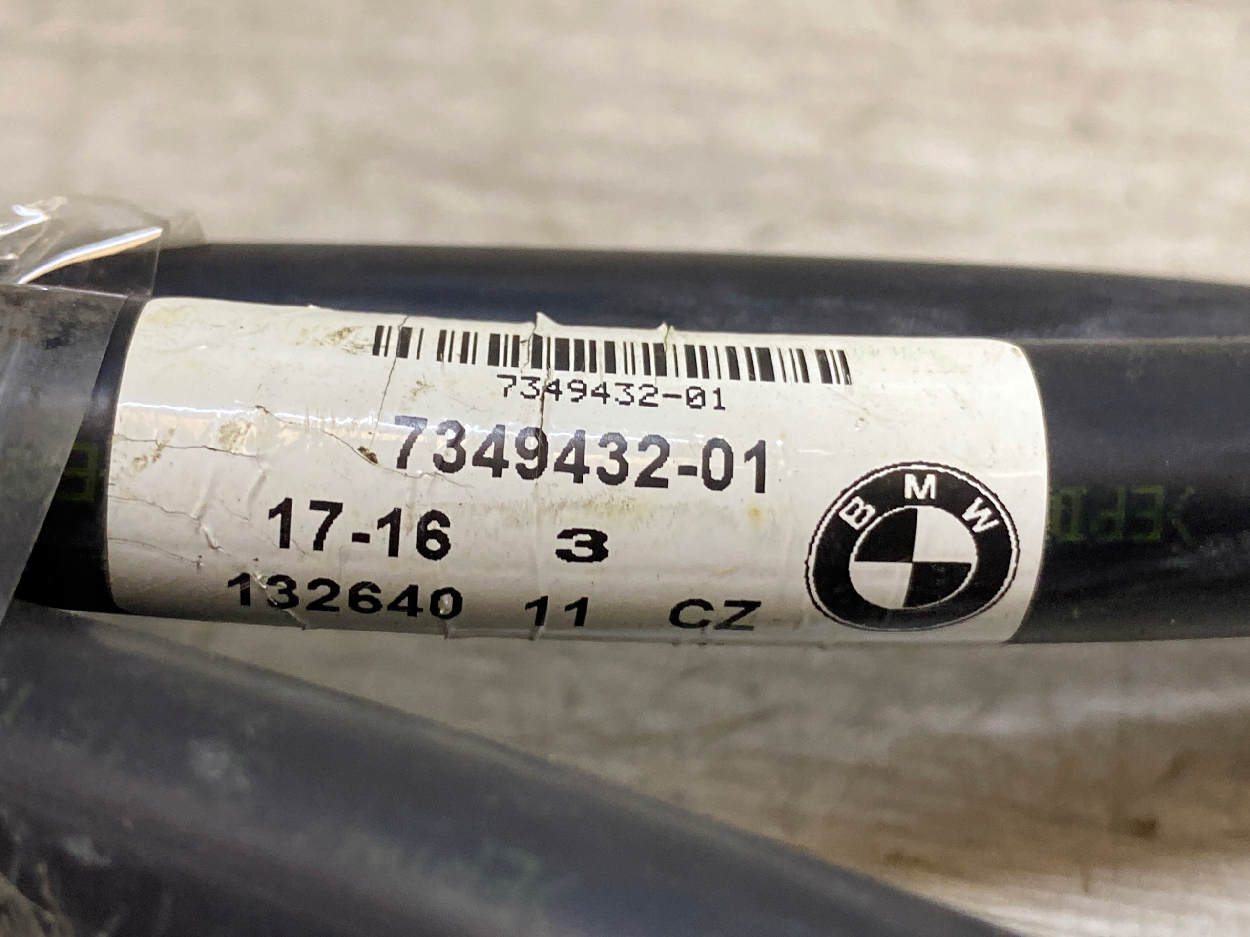 prijenos mlaznice farova BMW X1 E84 7349432