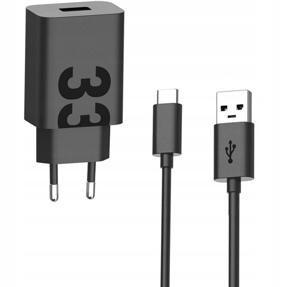 Универсальное зарядное устройство Motorola TurboPower 33W USB-A кабель USB-C