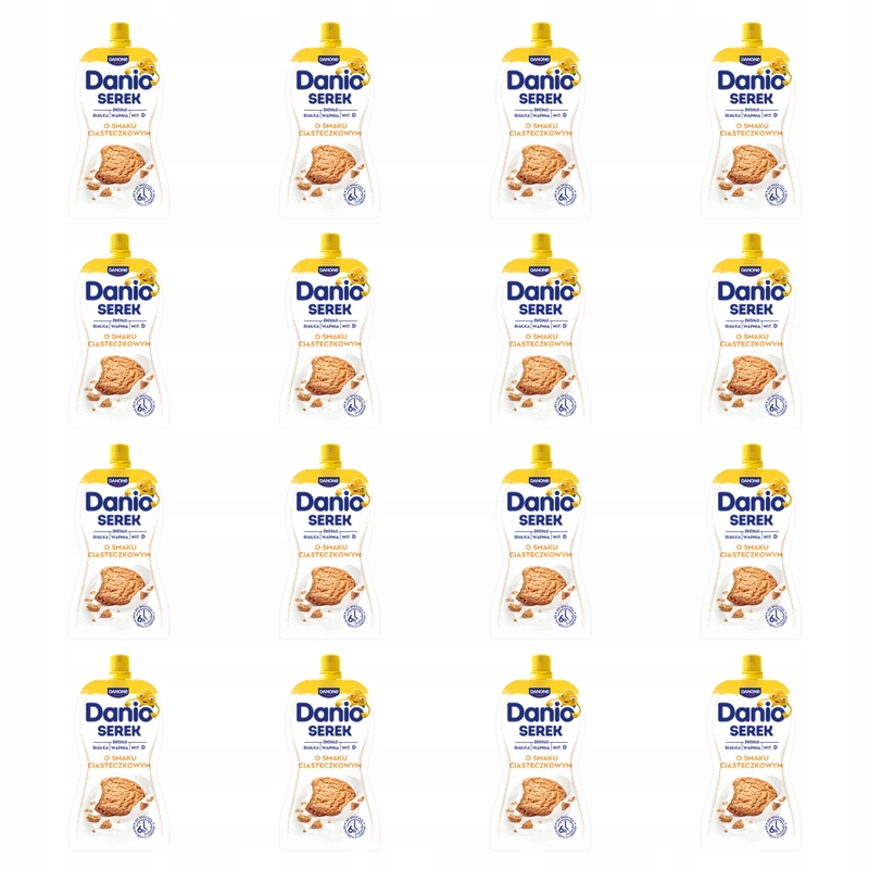 Danio Sýr s příchutí sušenek 120 g X16