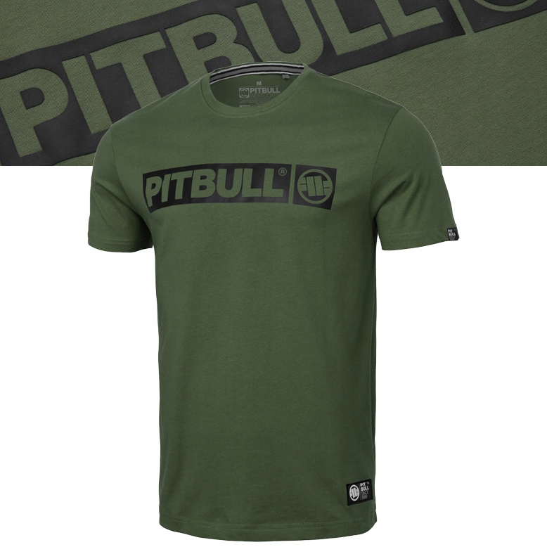 Męska Koszulka Pitbull Bawełniany Klasyczny T-shirt Hilltop