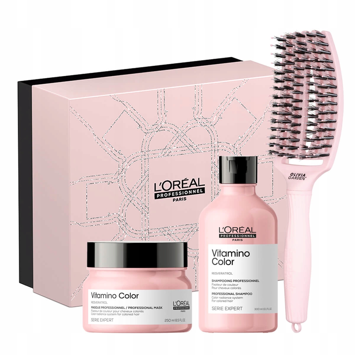 

Loreal Vitamino Color Olivia Garden zestaw combo