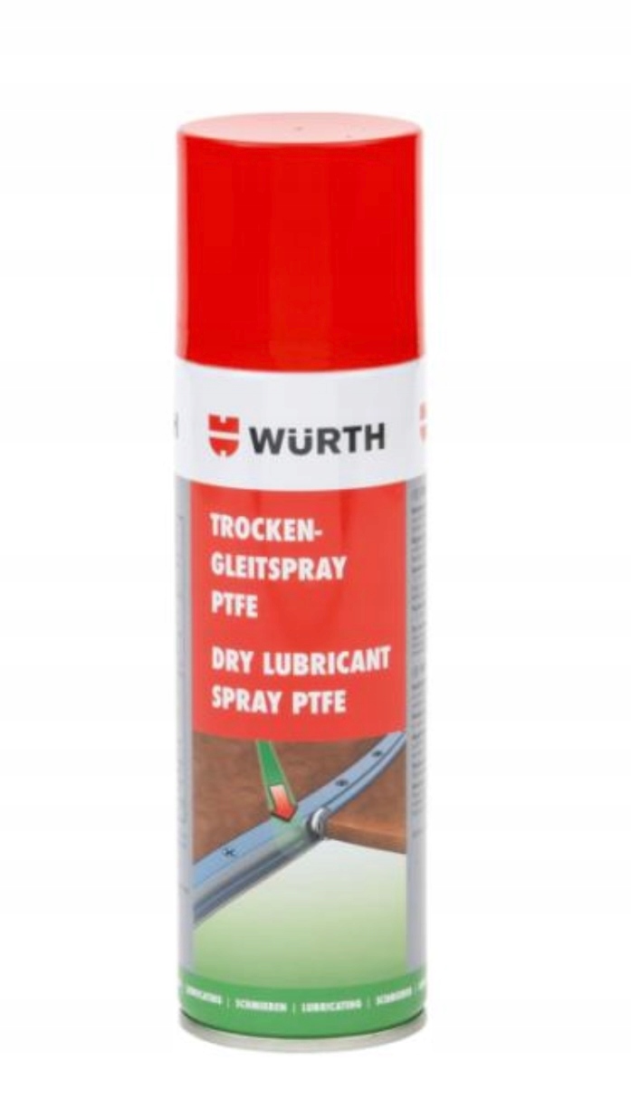 Wurth suchy smar teflonowy Ptfe w sprayu 300 ml 0893550