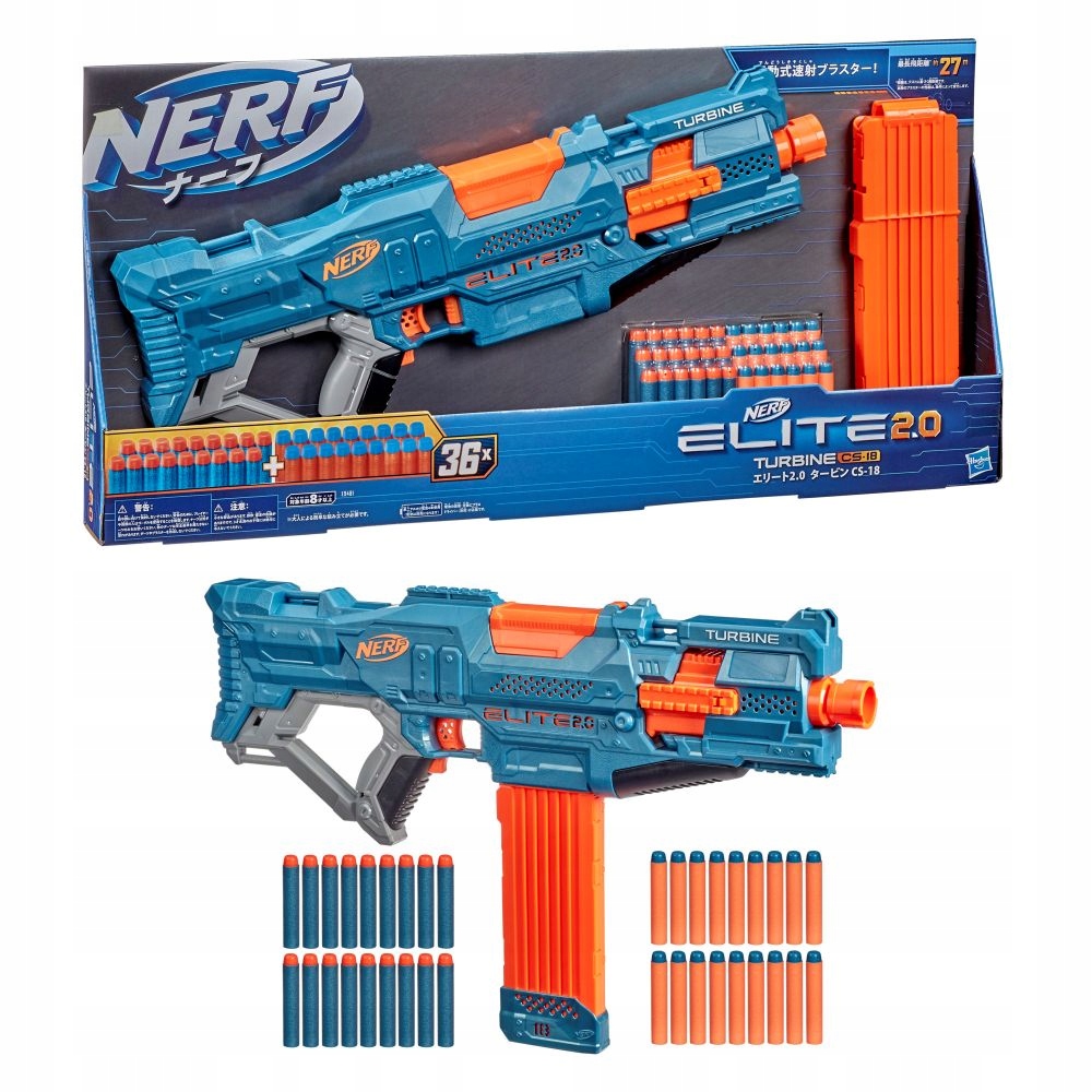 

Nerf Elite 2.0 Wyrzutnia Turbine CS-18 E9481