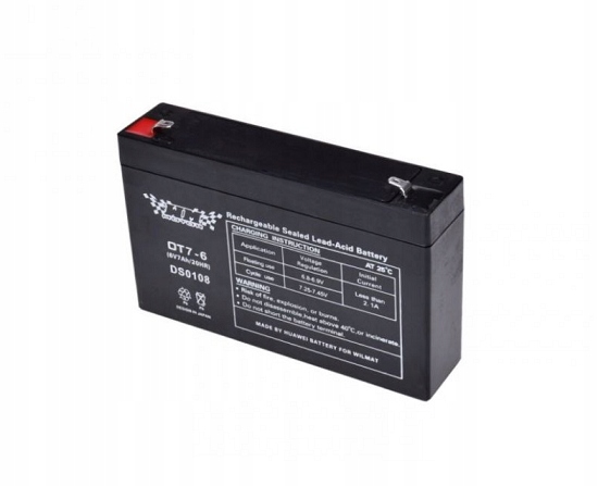 

Akumulator żelowy 12Ah Wm 6 Volt OT12-6 DS0112