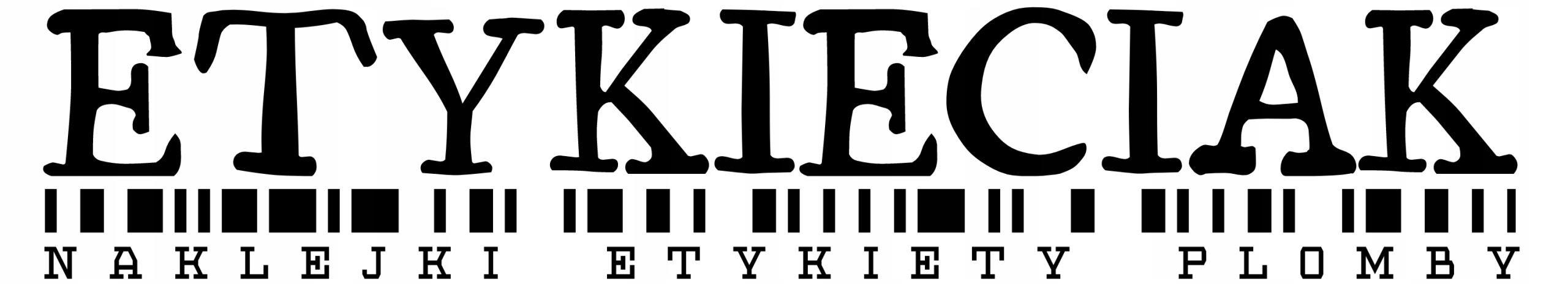 Naklejki etykiety okrągłe z LOGO 5 cm 500 szt Marka Inna