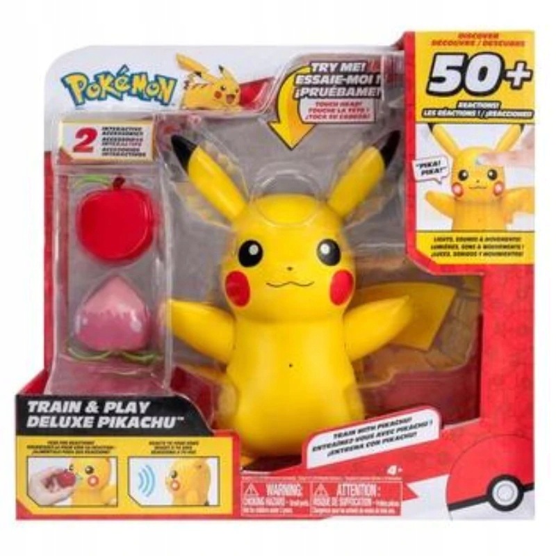 Pokemon Train And Play Delux Pikachu