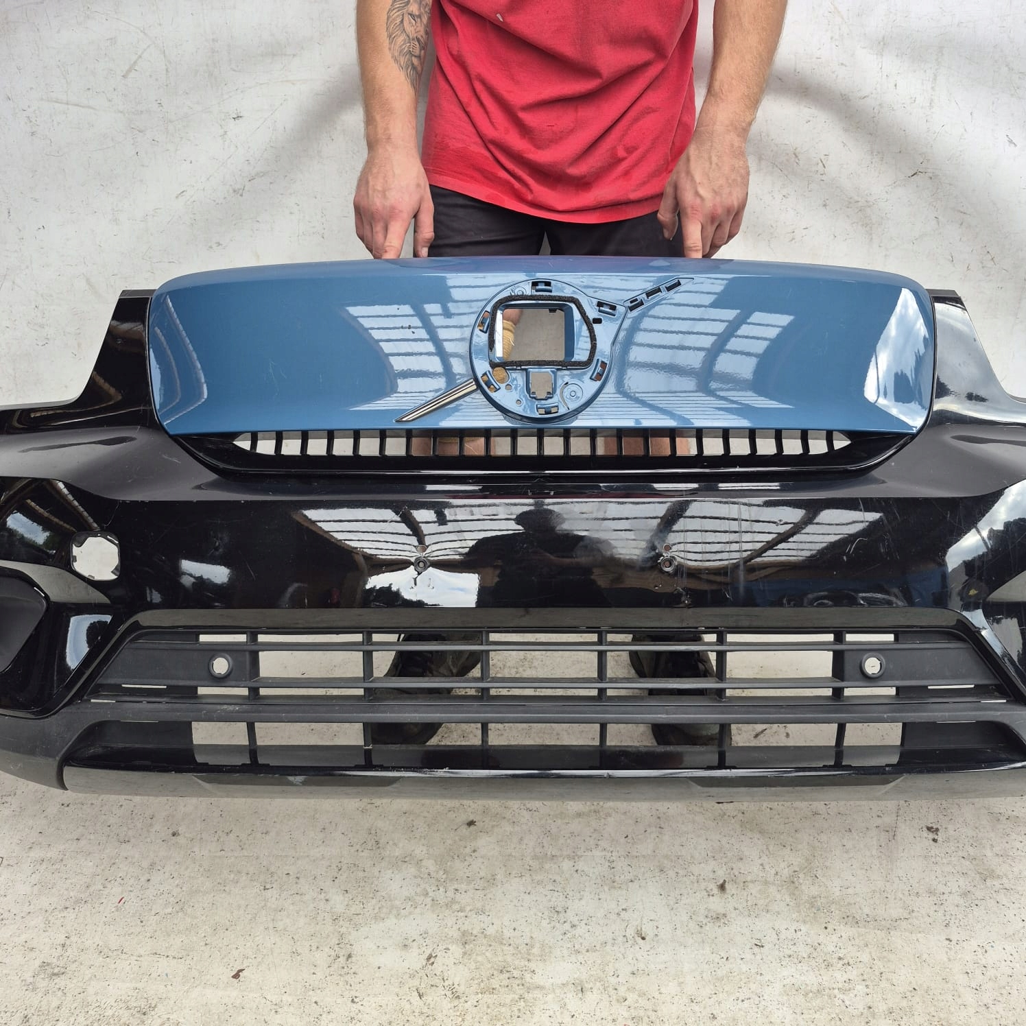VOLVO XC40 II RECHARGE 17- bumper front front 4XPDC 31449359