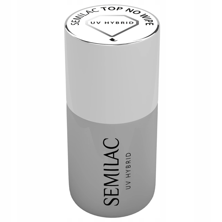 Semilac Top No Wipe 11ml Stan opakowania oryginalne