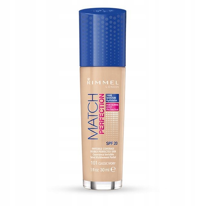 

Rimmel Match Perfection Podkład 101 Classic Ivory