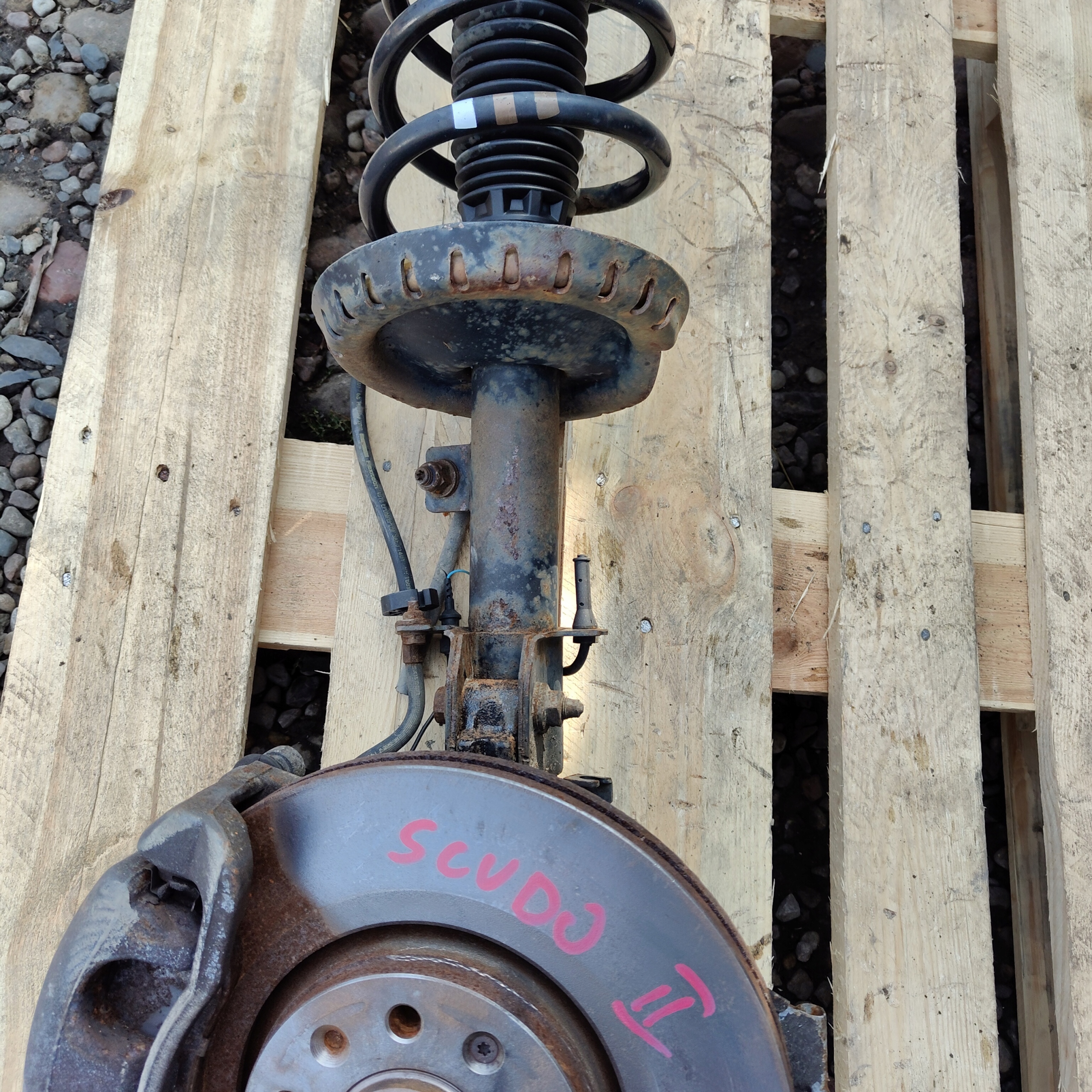 swing front left PEUGEOT EXPERT II SCUDO JUMPY II