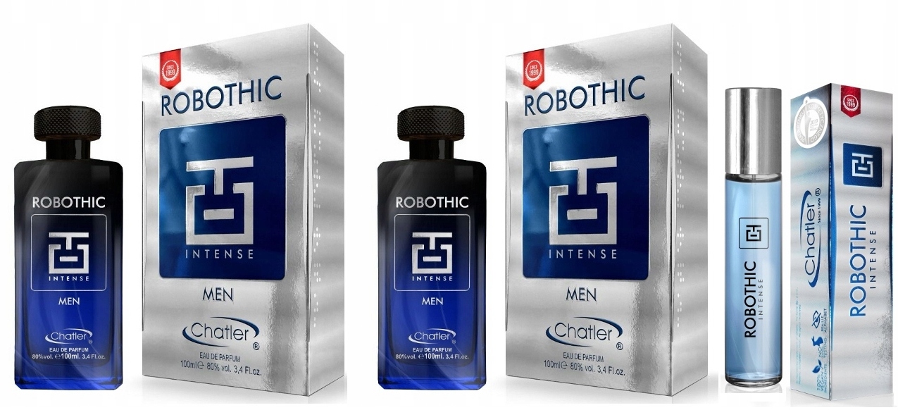 Chatler Robothic Men Intense 2x100+30 ml parfémovaná voda