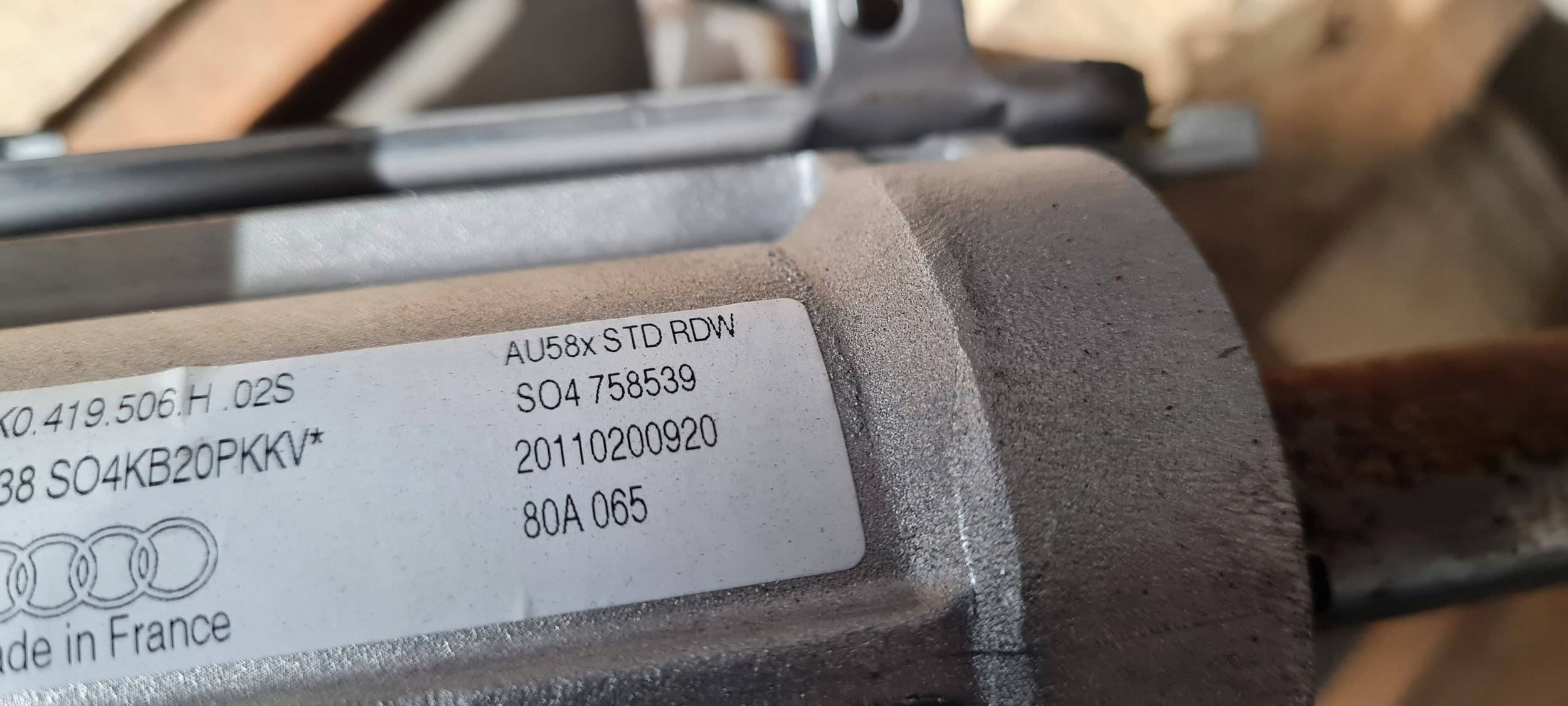 A6 C8 4K steering rod steering wheel rod 4K0419506H A7 4K