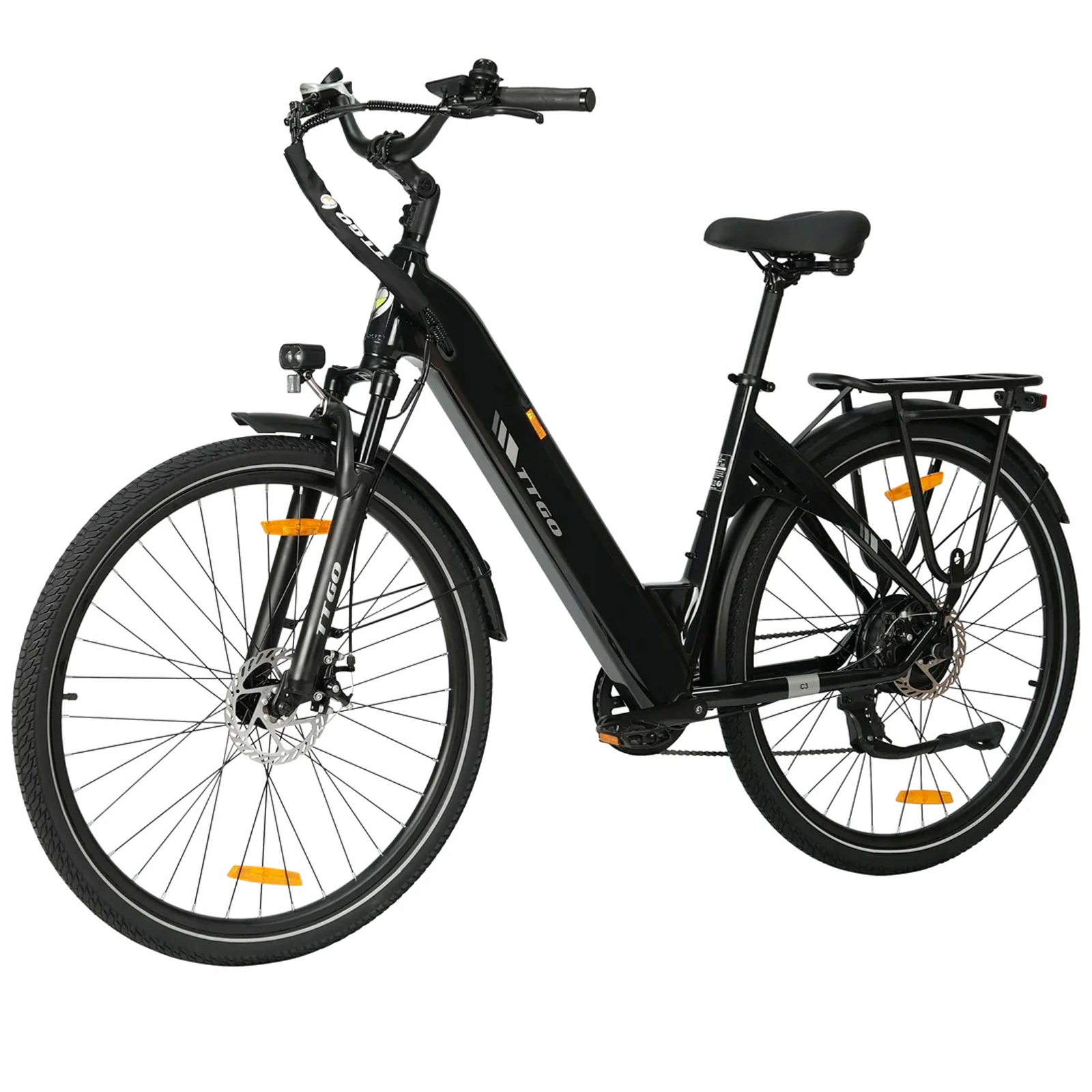 28" Męskie/Damskie Miejskie Rowery Elektryczne Ttgo C3 Se 250W 25km/h 36V 18Ah