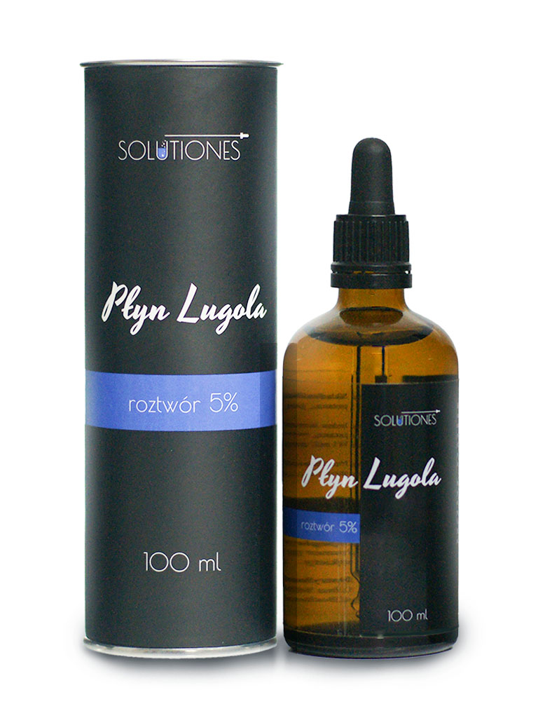 

Płyn Lugola 5% 100ml Solutiones tuba zabezp.