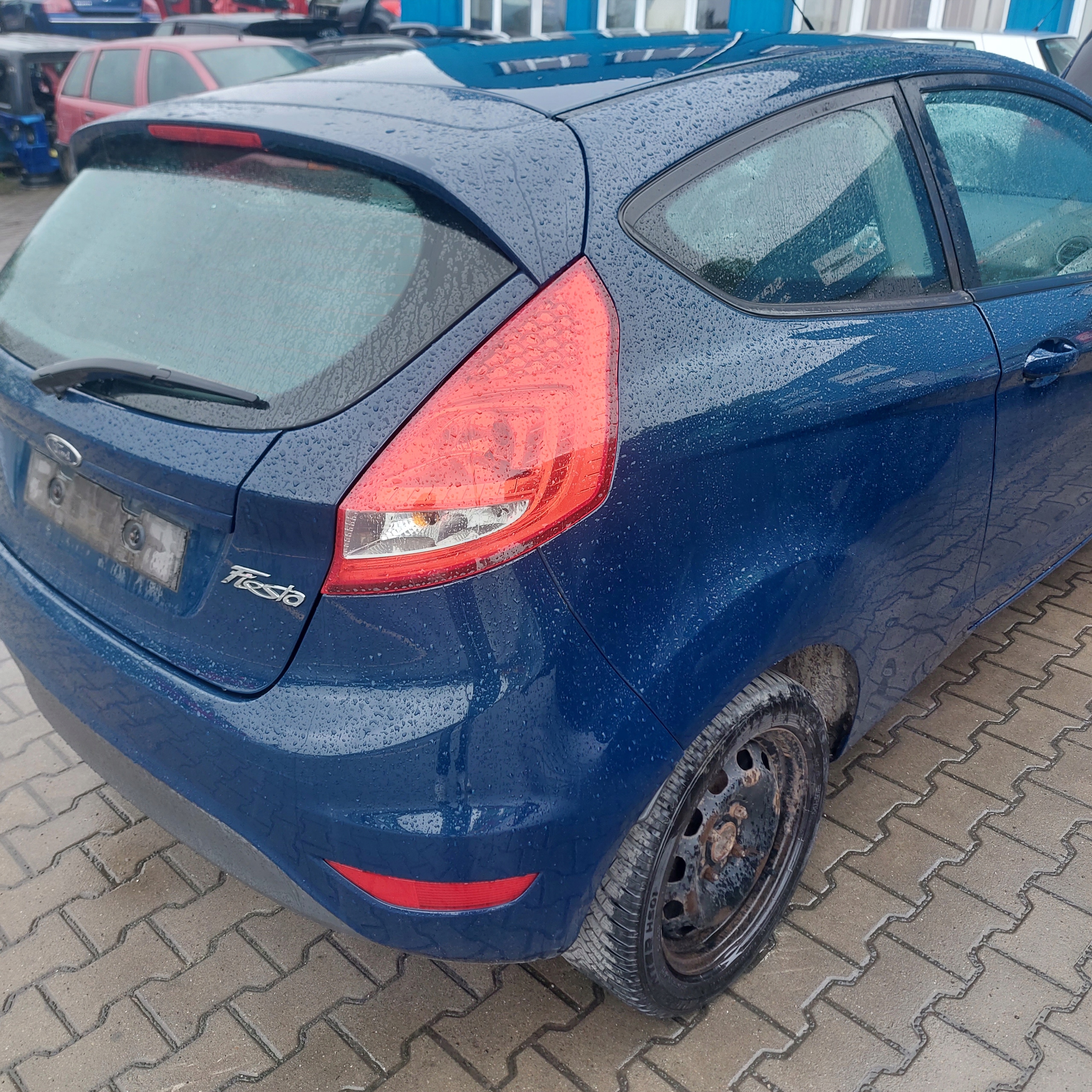 FORD Fiesta MK7 2008 ремень задний