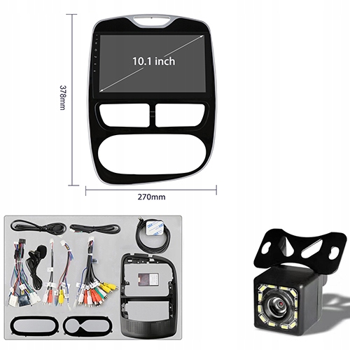 RADIO ANDROID RENAULT CLIO IV 4 CARPLAY 4/64G SIM Stan opakowania oryginalne