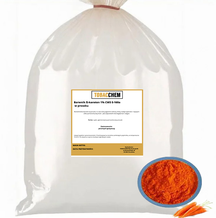Levně Barvivo ß-Karoten 1% Cws (E-160a) 5KG