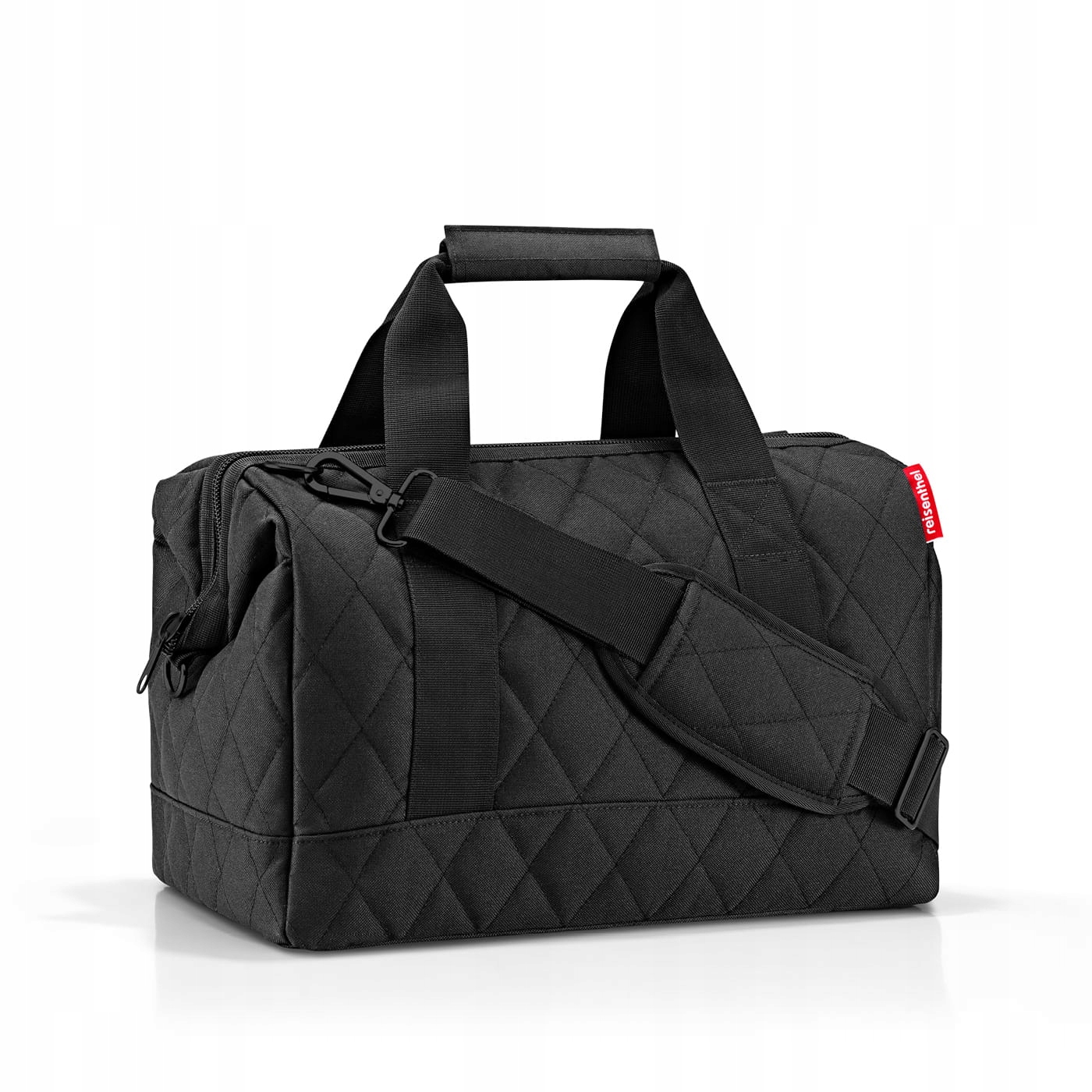 Taška allrounder M rhombus černá, 18 l, Reisenthel