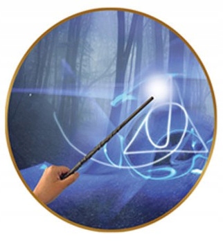 HARRY POTTER ELDER Różdżka MAGICZNA LED Świecąca Marka Wow!