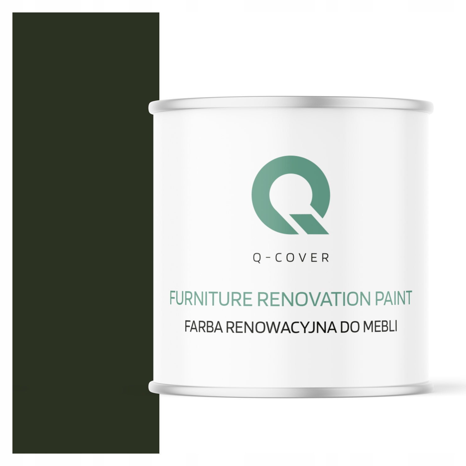 Farba Na Kuchynský Nábytok Fronty Skriniek Fľašová Zelená Ral 6007 Mat 2,5 L