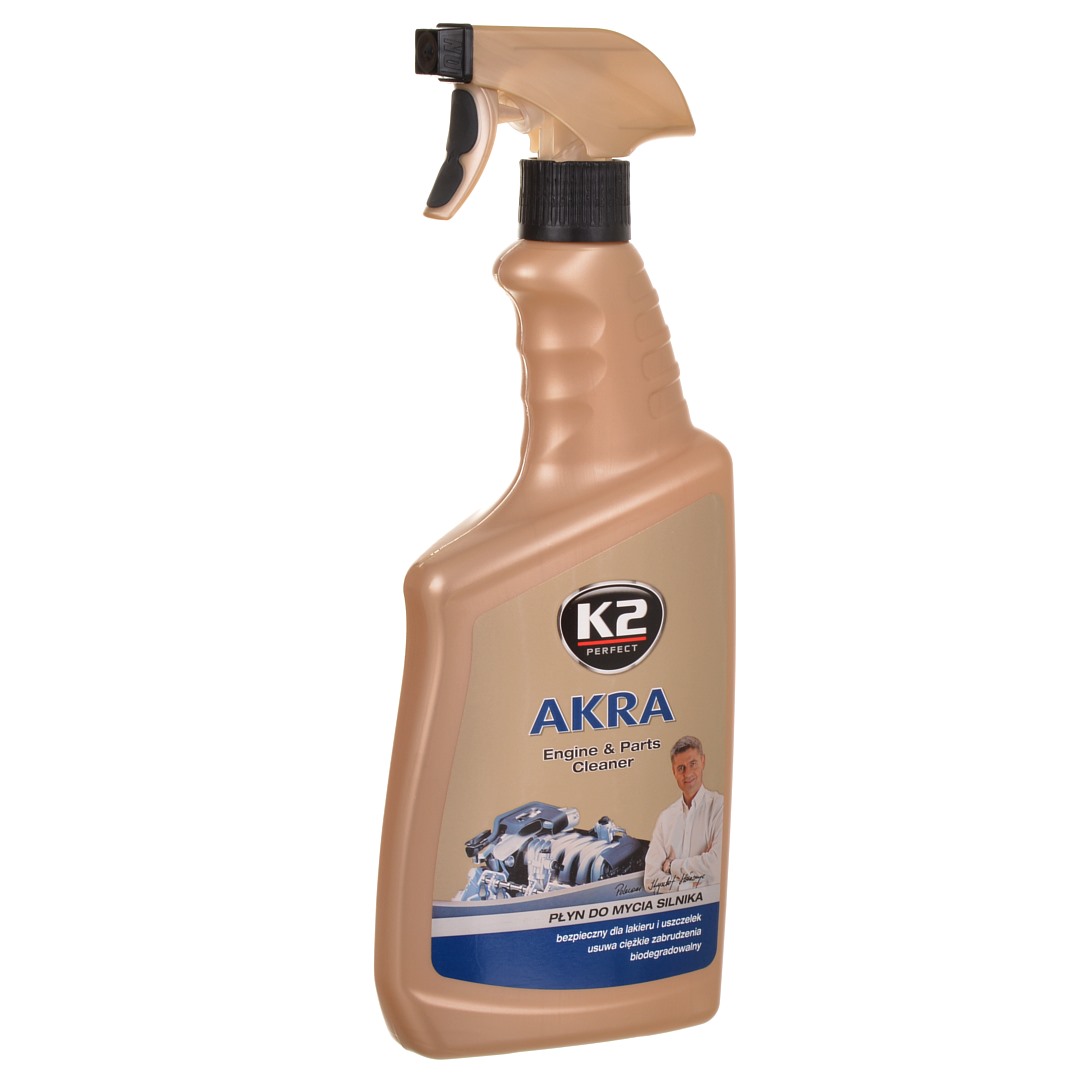 K2 AKRA 750ML płyn do mycia silnika części felg