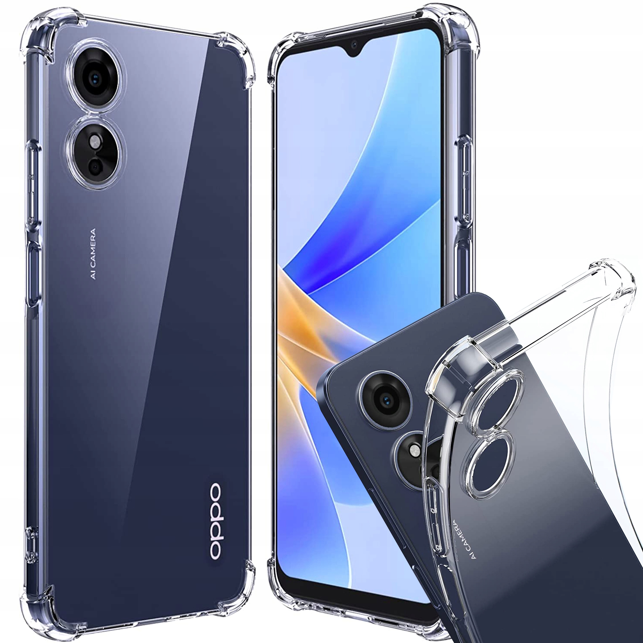 

Etui do Oppo A17 Anti Shock Case Szkło