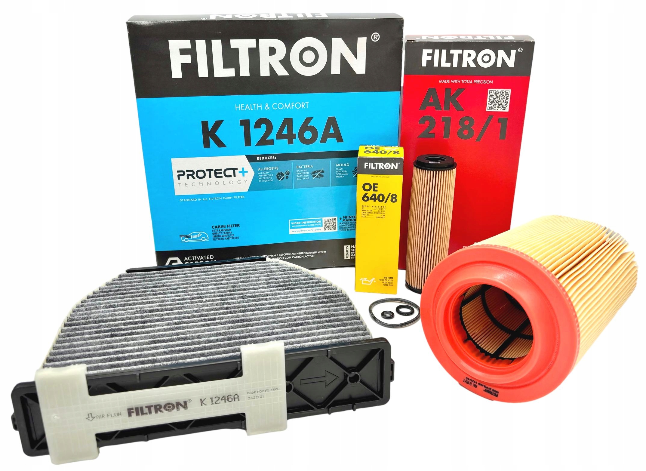 Filtron Sada Filtrů Mercedes C-class W204 C180 C200 Kompresor