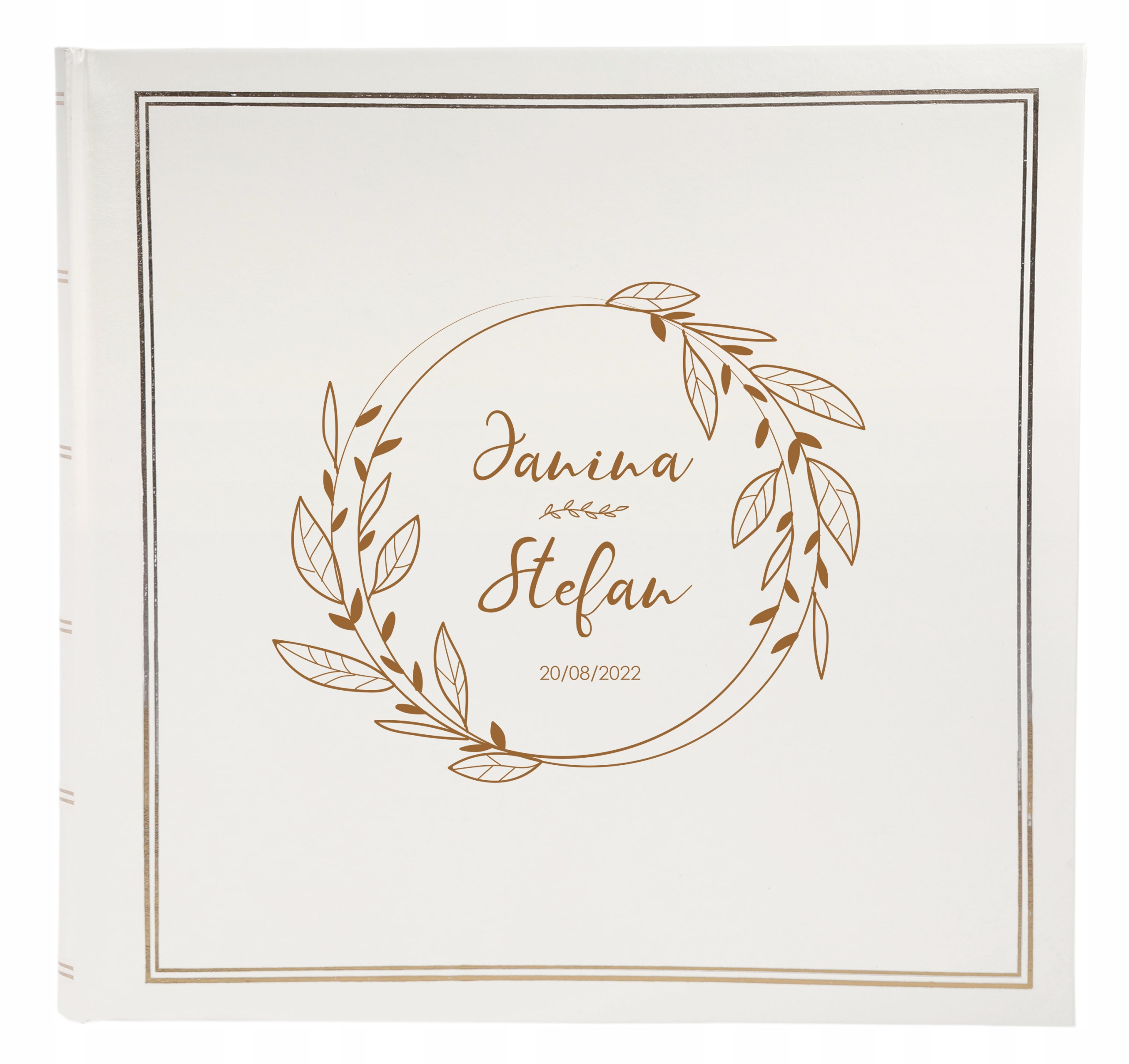 Duży album na zdjęcia ślubny 600 zdjęć Twój grawer Ślub