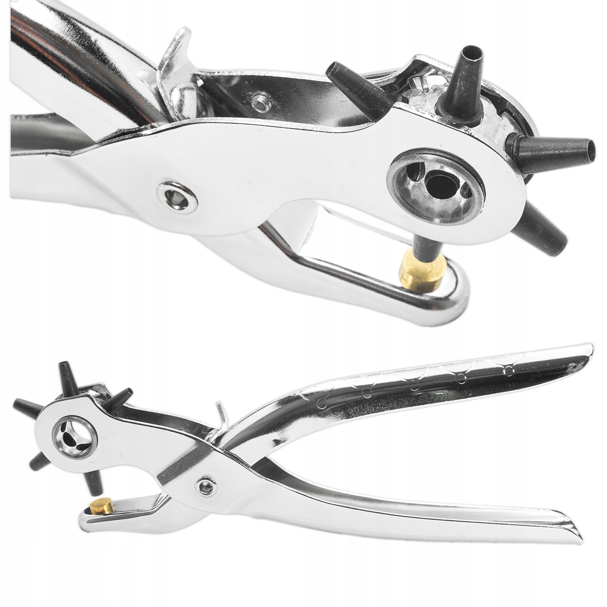 Revolverový Děrovač Na Kůži Pásku Pásků 2-4,5 mm