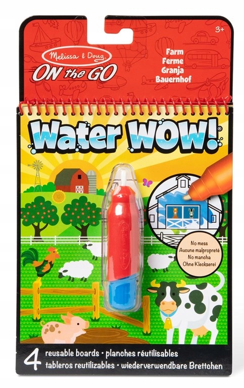 Kolorowanka wodna Water Wow! Farma Melissa
