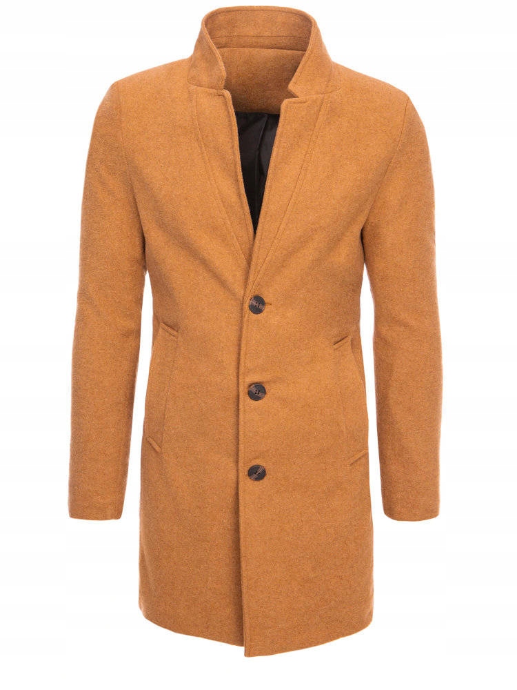 

Płaszcz Męski Klasyczny Jednorzędowy roz. L