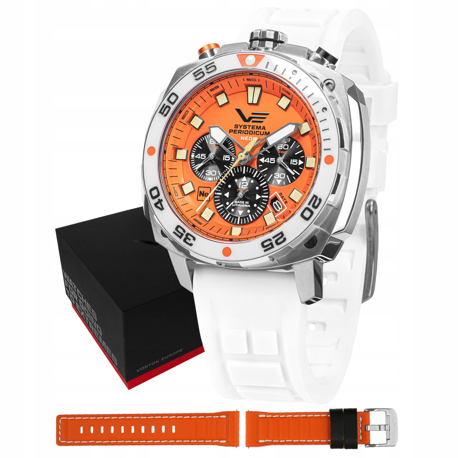 Pánské Hodinky Vostok Europe VK67-650A723SWL bílé