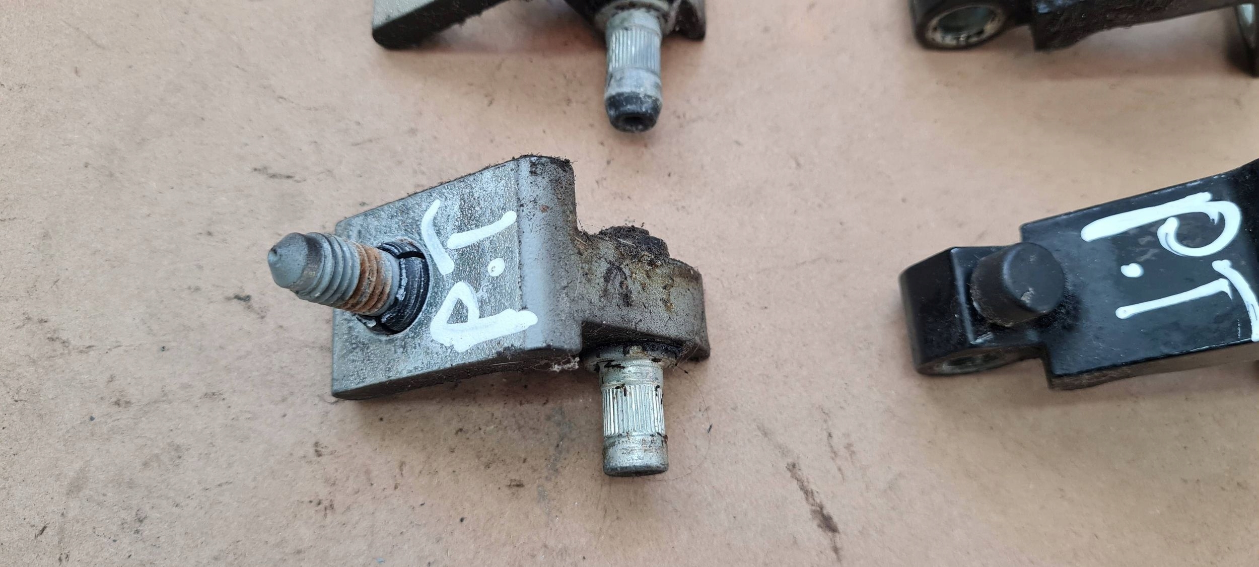 Q5 8R SQ5 hinge hinges door right right rear part LY9B KOMPLET