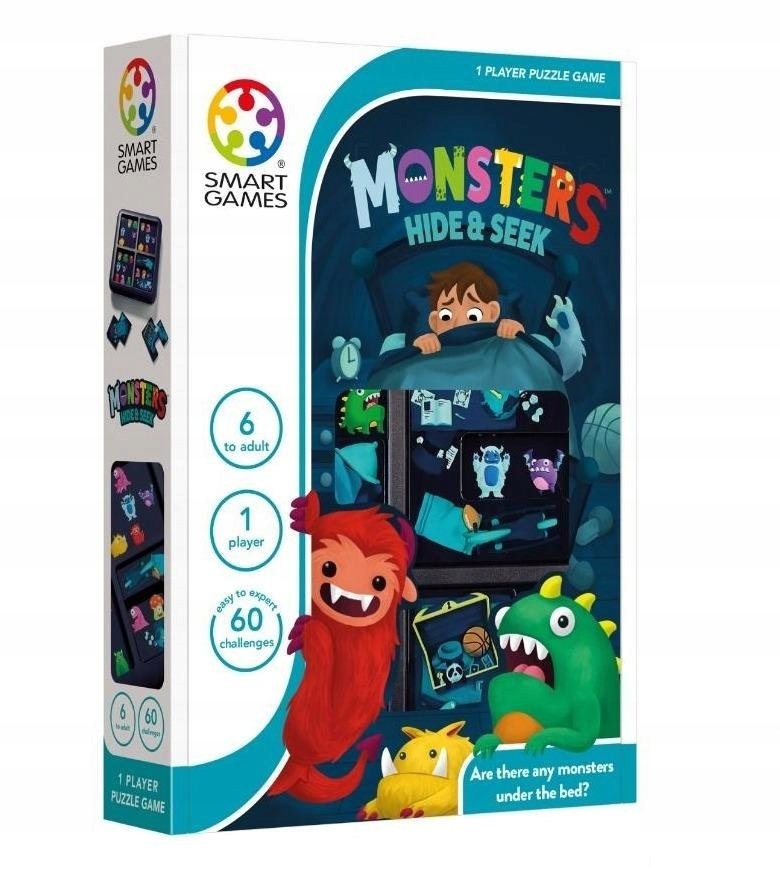 Smart Games Gra Monsters Hide & Seek 60 Zadań