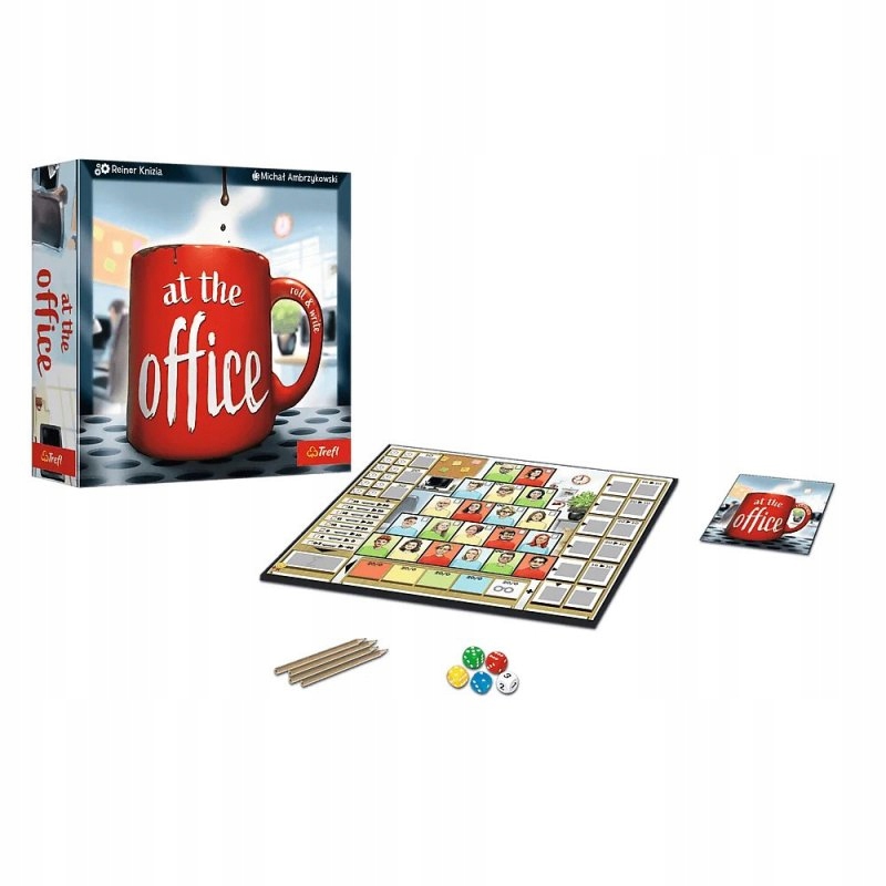 Towarzyska Gra Planszówa Planszówka Dla Dziecka 8 Latka At the office