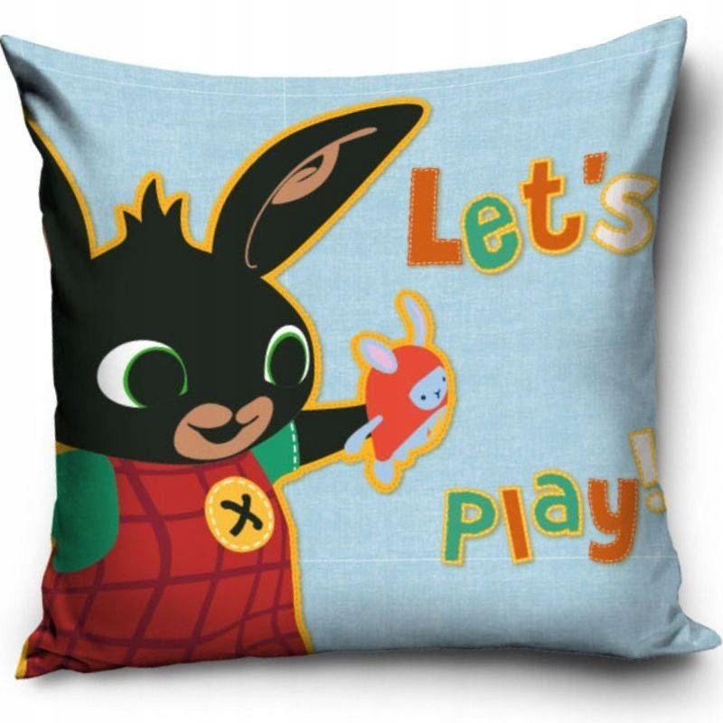 

Poszewka Królik Bing Niebieska 40x40 cm Let's Play