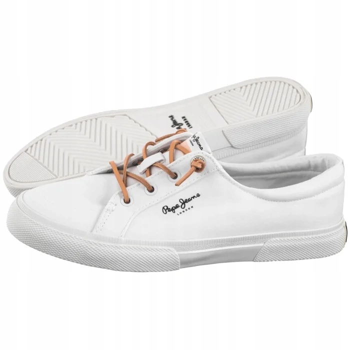 Dámské tenisky Pepe Jeans Kenton Block W White PLS31590 800