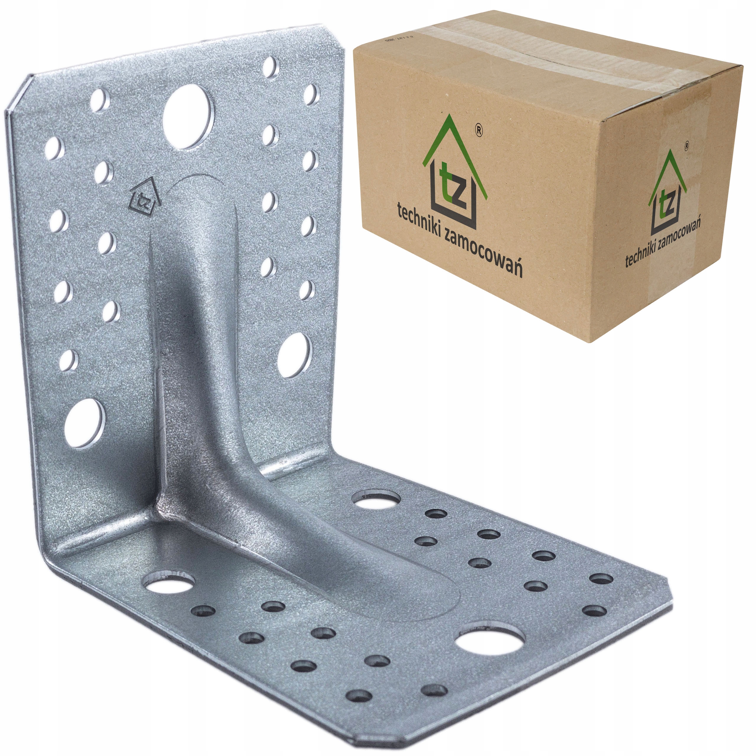 Spojka Tesařský úhelník 105x105x90x2,0 50 Ks