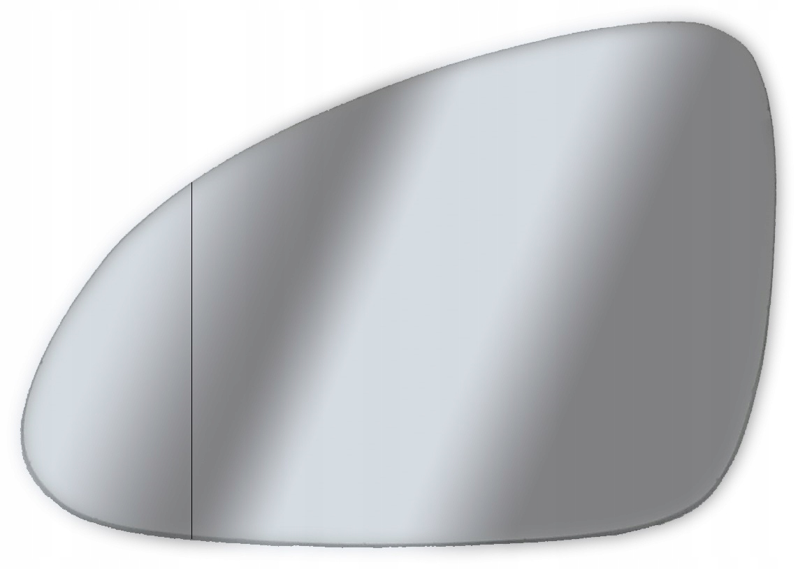 SV-43-26-AHG-L - ВСТАВКА ДЗЕРКАЛА OPEL INSIGNIA A 08-17 ASF + GRZ LE