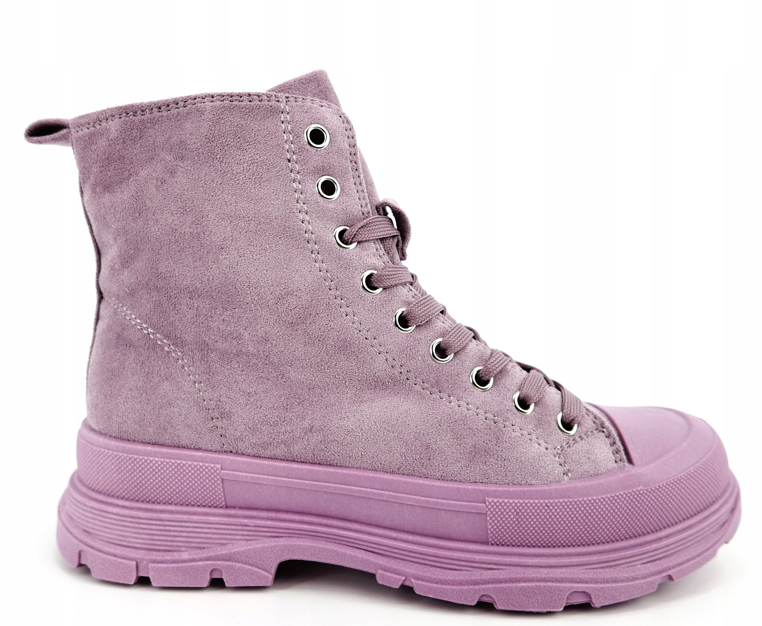 SEASTAR BOTKI TRAMPKI WYSOKIE TENISÓWKI FIOLET R37