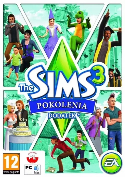 The Sims 3 Pokolenia (pc) Klucz Ea App Dodatek