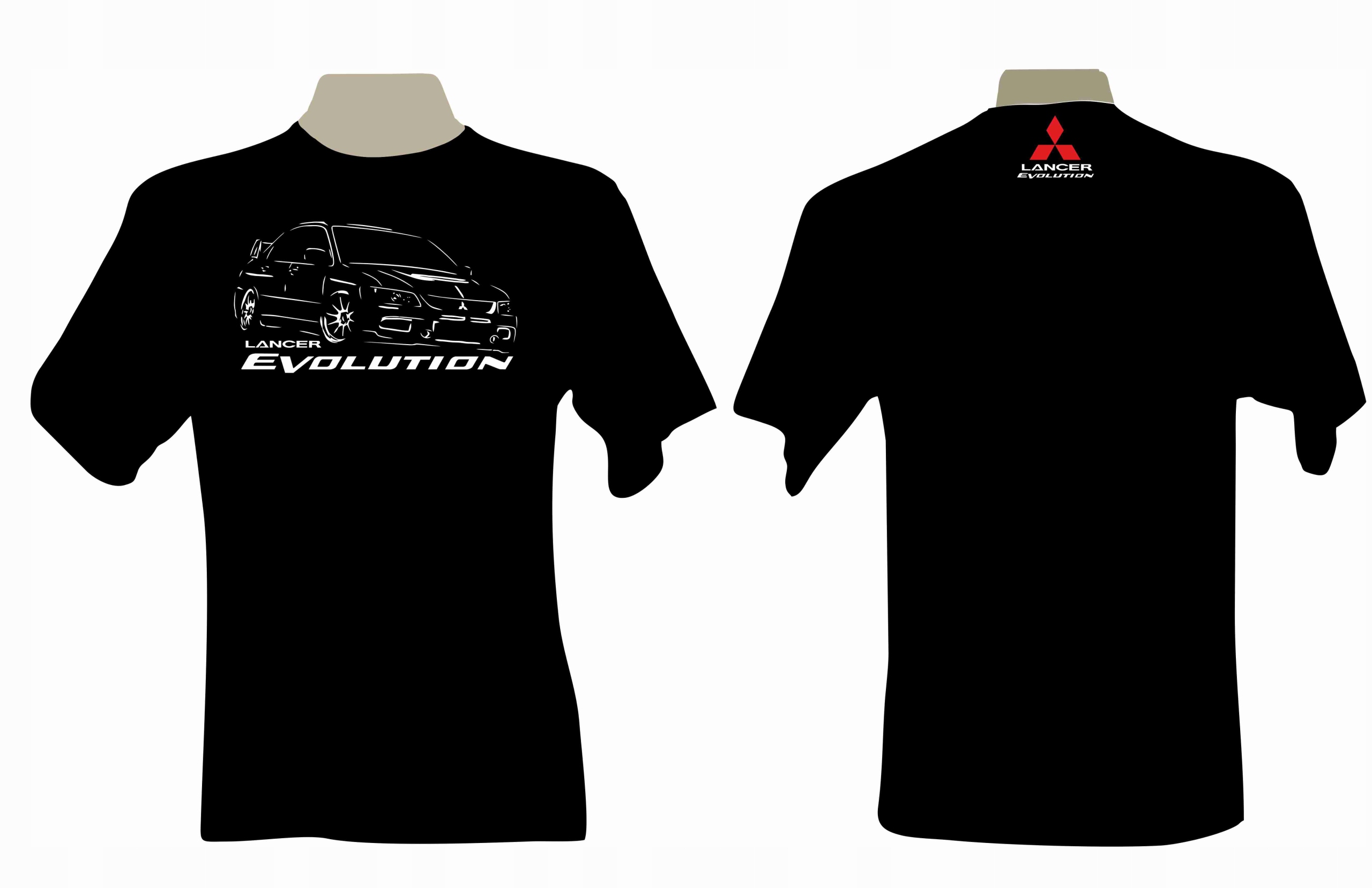 KOSZULKA T-shirt dla fana Mitsubishi LANCER EVO Marka Inny