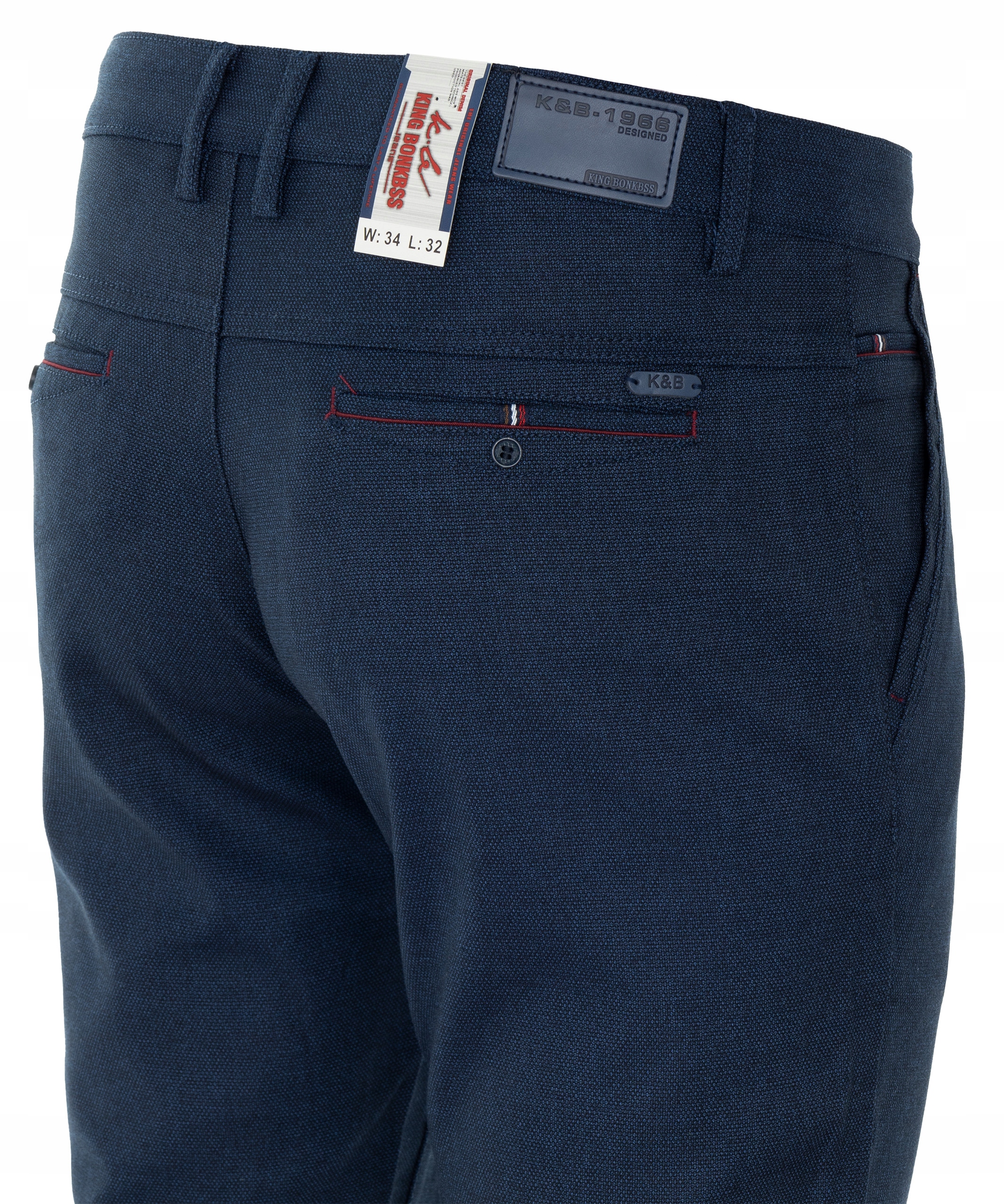 Spodnie męskie Materiał bawełna Prosty fason Miękkie 84-90cm W33