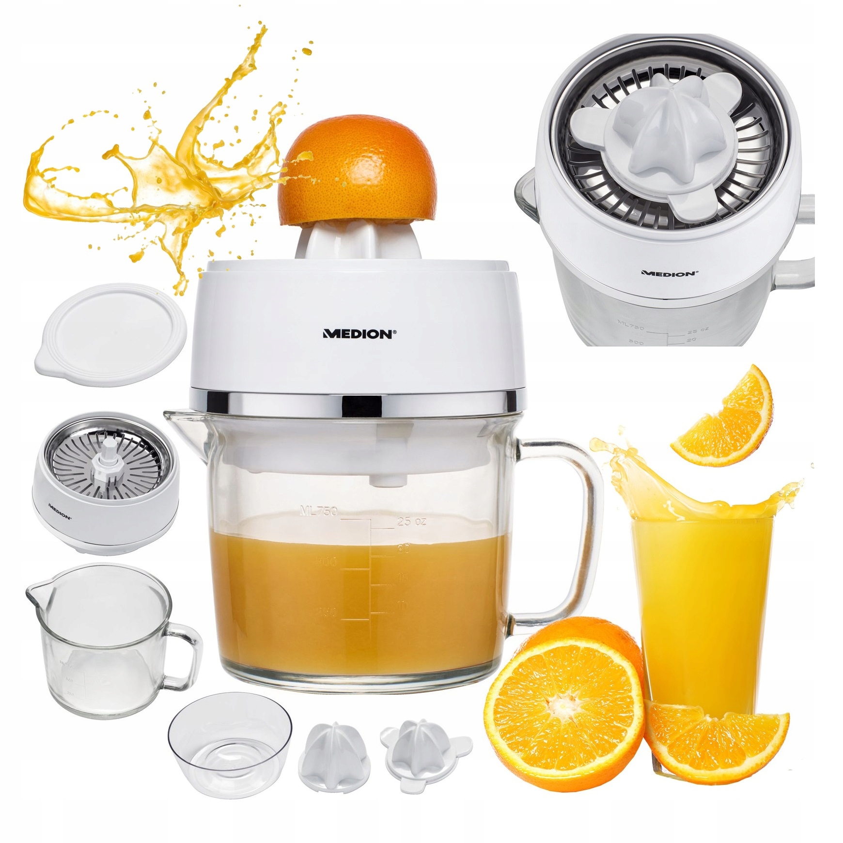 

Wyciskarka do cytrusów Medion MD 19389 elektryczna