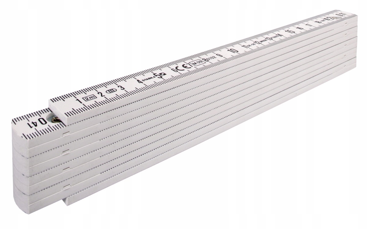 

Miara składana 2m Stabila 1107 plastik biała