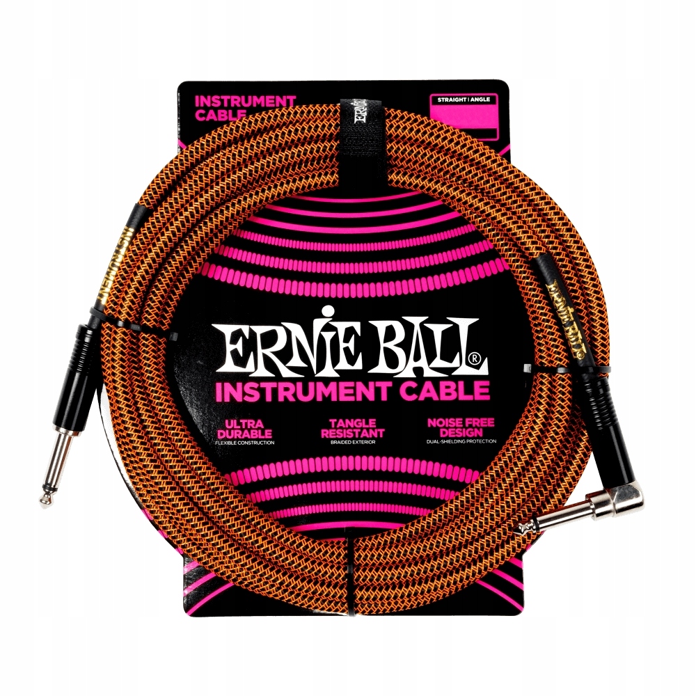 Nástrojový kabel Ernie Ball Eb 6471 kytarový kabel 5,5 m
