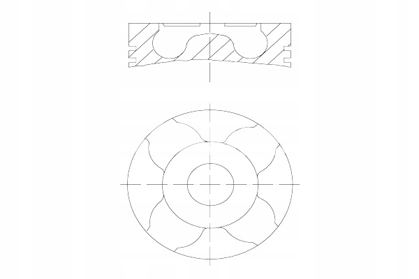 MAHLE TŁOK 69 6 STD OPEL AGILA COMBO TOUR COMBO MINIVAN CORSA C